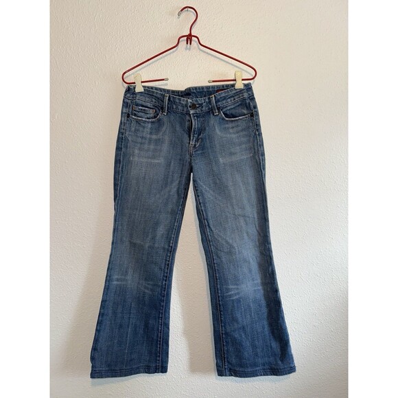 Citizens of Humanity Womens Jeans Size 30 FAYE Low Waist Full Leg Stretch Flares - Picture 1 of 16